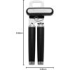 imageKitchenAid Classic Multifunction Can Opener and Bottle Opener Easy to Use Razor Sharp Stainless Steel Cutting Wheel Soft Ergonomic Handles CharcoalBlack