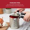 imageKitchenAid Classic Multifunction Can Opener and Bottle Opener Easy to Use Razor Sharp Stainless Steel Cutting Wheel Soft Ergonomic Handles CharcoalBlack