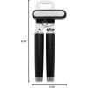 imageKitchenAid Classic Multifunction Can Opener and Bottle Opener Easy to Use Razor Sharp Stainless Steel Cutting Wheel Soft Ergonomic Handles CharcoalBlack