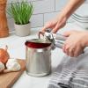 imageKitchenAid Classic Multifunction Can Opener and Bottle Opener Easy to Use Razor Sharp Stainless Steel Cutting Wheel Soft Ergonomic Handles CharcoalGray