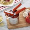 imageKitchenAid Classic Multifunction Can Opener and Bottle Opener Easy to Use Razor Sharp Stainless Steel Cutting Wheel Soft Ergonomic Handles CharcoalHot Sauce