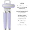 imageKitchenAid Classic Multifunction Can Opener and Bottle Opener Easy to Use Razor Sharp Stainless Steel Cutting Wheel Soft Ergonomic Handles CharcoalLavendarCream