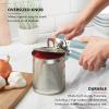 imageKitchenAid Classic Multifunction Can Opener and Bottle Opener Easy to Use Razor Sharp Stainless Steel Cutting Wheel Soft Ergonomic Handles CharcoalMineral Water