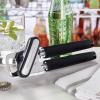 imageKitchenAid Classic Multifunction Can Opener and Bottle Opener Easy to Use Razor Sharp Stainless Steel Cutting Wheel Soft Ergonomic Handles CharcoalSoft Black