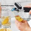 imageKitchenAid Classic Multifunction Can Opener and Bottle Opener Easy to Use Razor Sharp Stainless Steel Cutting Wheel Soft Ergonomic Handles CharcoalSoft Black