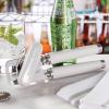 imageKitchenAid Classic Multifunction Can Opener and Bottle Opener Easy to Use Razor Sharp Stainless Steel Cutting Wheel Soft Ergonomic Handles CharcoalWhite