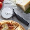 imageKitchenAid Classic Pizza Wheel with Sharp Blade For Cutting Through Crusts Pies and More Built In Finger Guard for Safety and Comfort Grip to Protect Fingers Dishwasher Safe 9Inch RedSoft Black