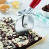 imageKitchenAid Classic Pizza Wheel with Sharp Blade For Cutting Through Crusts Pies and More Built In Finger Guard for Safety and Comfort Grip to Protect Fingers Dishwasher Safe 9Inch RedRed