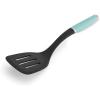 imageKitchenAid Classic Slotted Turner One Size Black 2 1366InchAqua Sky