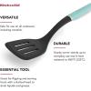 imageKitchenAid Classic Slotted Turner One Size Black 2 1366InchAqua Sky