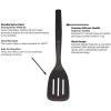 imageKitchenAid Classic Slotted Turner One Size Black 2 1366InchBlack