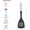 imageKitchenAid Classic Slotted Turner One Size Black 2 1366InchPistachio