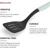 imageKitchenAid Classic Slotted Turner One Size Black 2 1366InchPistachio