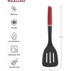 imageKitchenAid Classic Slotted Turner One Size Black 2 1366InchRed