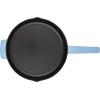 imageKitchenAid Enameled Cast Iron Frying PanSkillet with Helper Handle and Pour Spouts 12 Inch PistachioBlue Velvet