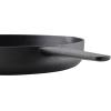imageKitchenAid Enameled Cast Iron Frying PanSkillet with Helper Handle and Pour Spouts 12 Inch PistachioCast Iron Black