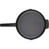 imageKitchenAid Enameled Cast Iron Frying PanSkillet with Helper Handle and Pour Spouts 12 Inch PistachioCast Iron Black