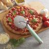imageKitchenAid Gourmet Stainless Steel Pizza Wheel with Sharp Blade to Easily Cutting Pizza Crusts Pies and more Finger Guard for Safety and Comfort Grip to Protect Fingers Dishwasher Safe BlackPistachio