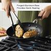 imageKitchenAid Hard Anodized Nonstick CookwarePots and Pans Set 10 Piece Matte Black