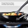 imageKitchenAid Hard Anodized Nonstick Frying PansSkillet Set 825 Inch and 10 Inch Onyx BlackOnyx Black