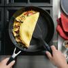 imageKitchenAid Hard Anodized Nonstick Frying PansSkillet Set 825 Inch and 10 Inch Onyx BlackOnyx Black