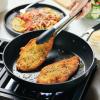 imageKitchenAid Hard Anodized Nonstick Frying PansSkillet Set 825 Inch and 10 Inch Onyx BlackOnyx Black