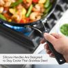 imageKitchenAid Hard Anodized Nonstick Frying PansSkillet Set 825 Inch and 10 Inch Onyx BlackOnyx Black