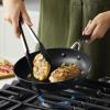imageKitchenAid Hard Anodized Nonstick Frying PansSkillet Set 825 Inch and 10 Inch Onyx BlackOnyx Black
