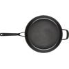 imageKitchenAid Hard Anodized Nonstick Saute Pan with Lid and Helper Handle 5 Quart Onyx BlackOnyx Black