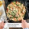 imageKitchenAid Hard Anodized Nonstick Saute Pan with Lid and Helper Handle 5 Quart Onyx BlackOnyx Black