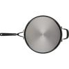 imageKitchenAid Hard Anodized Nonstick Saute Pan with Lid and Helper Handle 5 Quart Onyx BlackOnyx Black