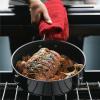 imageKitchenAid Hard Anodized Nonstick SauteFry Pan with Lid 3 Quart Onyx BlackOnyx Black