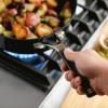 imageKitchenAid Hard Anodized Nonstick SauteFry Pan with Lid 3 Quart Onyx BlackOnyx Black