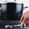 imageKitchenAid Hard Anodized Nonstick Stockpot with Lid 8 Quart Onyx BlackOnyx Black
