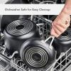 imageKitchenAid Hard Anodized Roasting PanRoaster with Removable Rack 13 Inch x 1575 Inch Matte BlackCookware Set 10 Piece