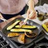 imageKitchenAid Hard Anodized Roasting PanRoaster with Removable Rack 13 Inch x 1575 Inch Matte BlackGrill Pan 1125