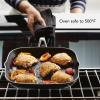 imageKitchenAid Hard Anodized Roasting PanRoaster with Removable Rack 13 Inch x 1575 Inch Matte BlackGrill Pan 1125