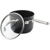 imageKitchenAid Hard Anodized Roasting PanRoaster with Removable Rack 13 Inch x 1575 Inch Matte BlackSaucepan 3 Quart