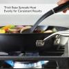 imageKitchenAid Hard Anodized Roasting PanRoaster with Removable Rack 13 Inch x 1575 Inch Matte BlackSkillet with Lid 1225