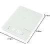 imageKitchenAid KQ913MW Digital Waterproof IPx7 Kitchen and Food Scale LED readout 11 Pound Max Capacity Mineral WaterWhite