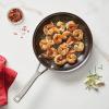imageKitchenAid NITRO Carbon Steel Frying PanSkillet Stainless Steel Handle Compatible with All Cooktops 12 Inch Fry Pan with Side Handle  BlackSkillet 85 Inch