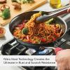 imageKitchenAid NITRO Carbon Steel Frying PanSkillet Stainless Steel Handle Compatible with All Cooktops 12 Inch Fry Pan with Side Handle  BlackWok 10 Inch