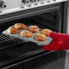 imageKitchenAid Nonstick Aluminized Steel Mega Muffin Pan 6Cup SilverSilver
