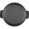 imageKitchenAid Seasoned Cast Iron Dutch OvenCasserole 6 Quart  BlackCast Iron Black