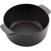 imageKitchenAid Seasoned Cast Iron Dutch OvenCasserole 6 Quart  BlackCast Iron Black