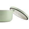 imageKitchenAid Seasoned Cast Iron Dutch OvenCasserole 6 Quart  BlackPistachio