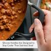 imageKitchenAid Stainless Steel CookwarePots and Pans Set 10 Piece Brushed Stainless Steel