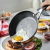 imageKitchenAid Stainless Steel Nonstick Frying PanSkillet 8 Inch Brushed Stainless SteelBrushed Stainless Steel