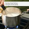imageKitchenAid Stainless Steel Saucepan with Measuring Marks and Lid 2 Quart Brushed Stainless SteelBrushed Stainless Steel