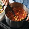 imageKitchenAid Stainless Steel Stockpot with Measuring Marks and Lid 8 Quart Brushed Stainless SteelBrushed Stainless Steel